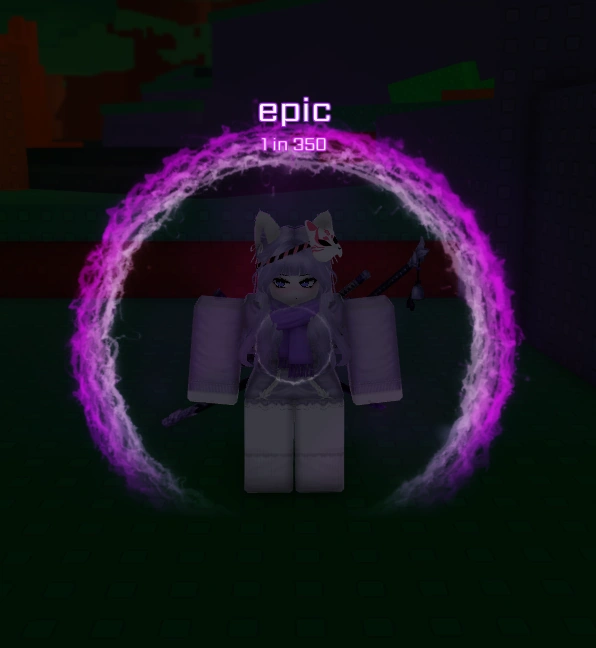 Epic aura on player